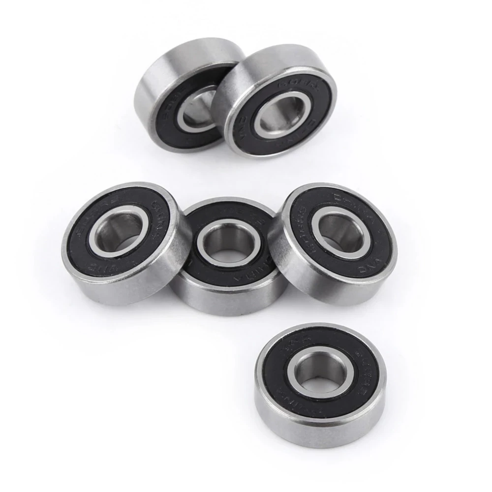 

10Pcs Deep Groove 608RS Ball Bearings Bearing Steel Bearing 608-2RS