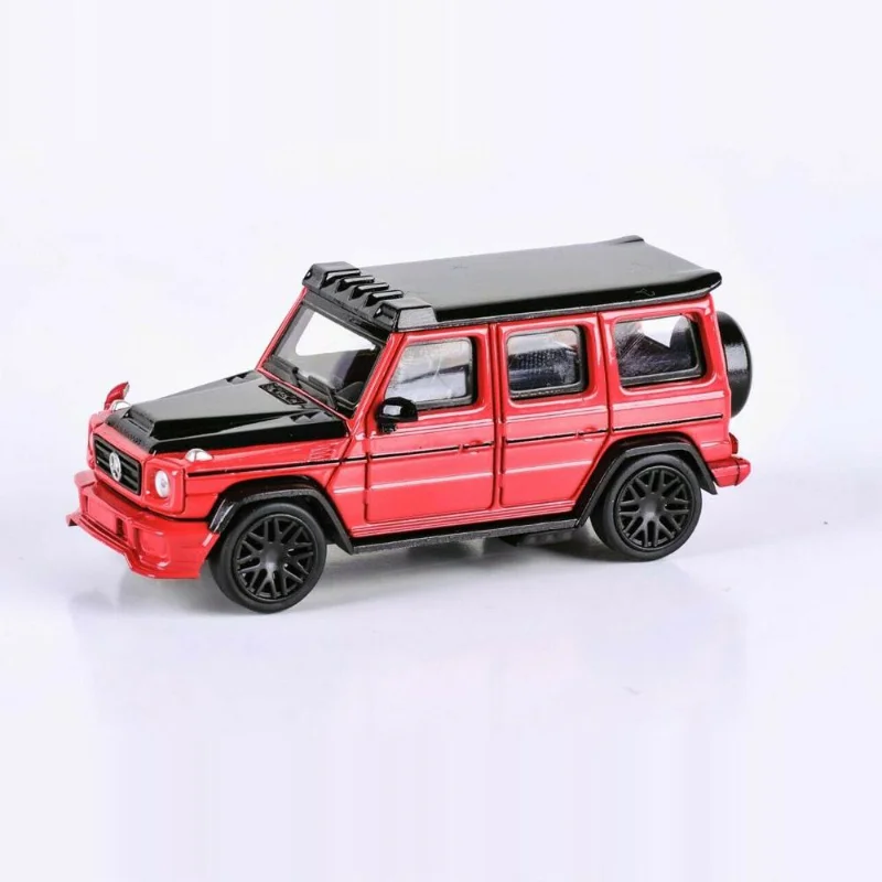 دييكاست PARA64 1/64 مقياس LBWK AMG Penci G 63 SUV جسم عريض تعديل سبيكة سيارة نموذج تحصيل لعبة هدية تذكارية العرض