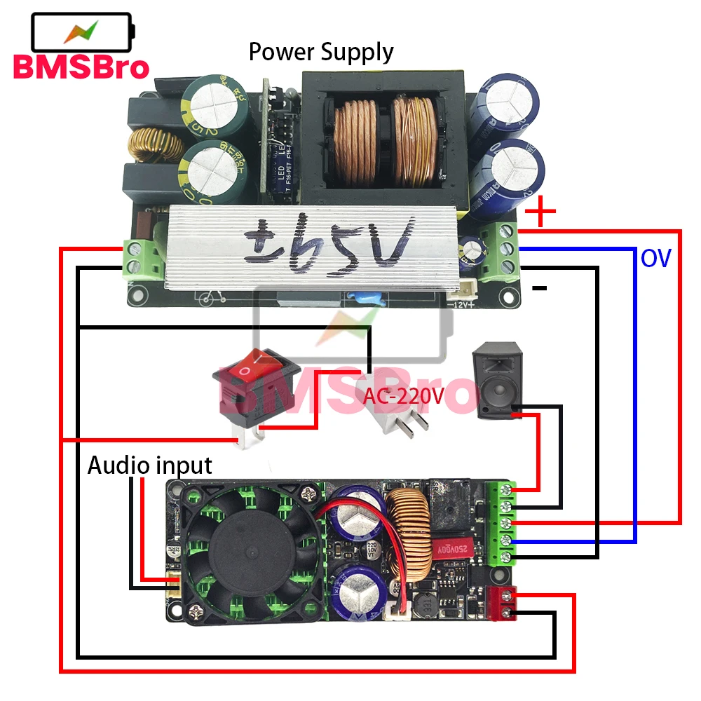 Scheda Amplificatore Digitale CS8683H – DC5-34V, 130W, Alta Potenza Per DIY