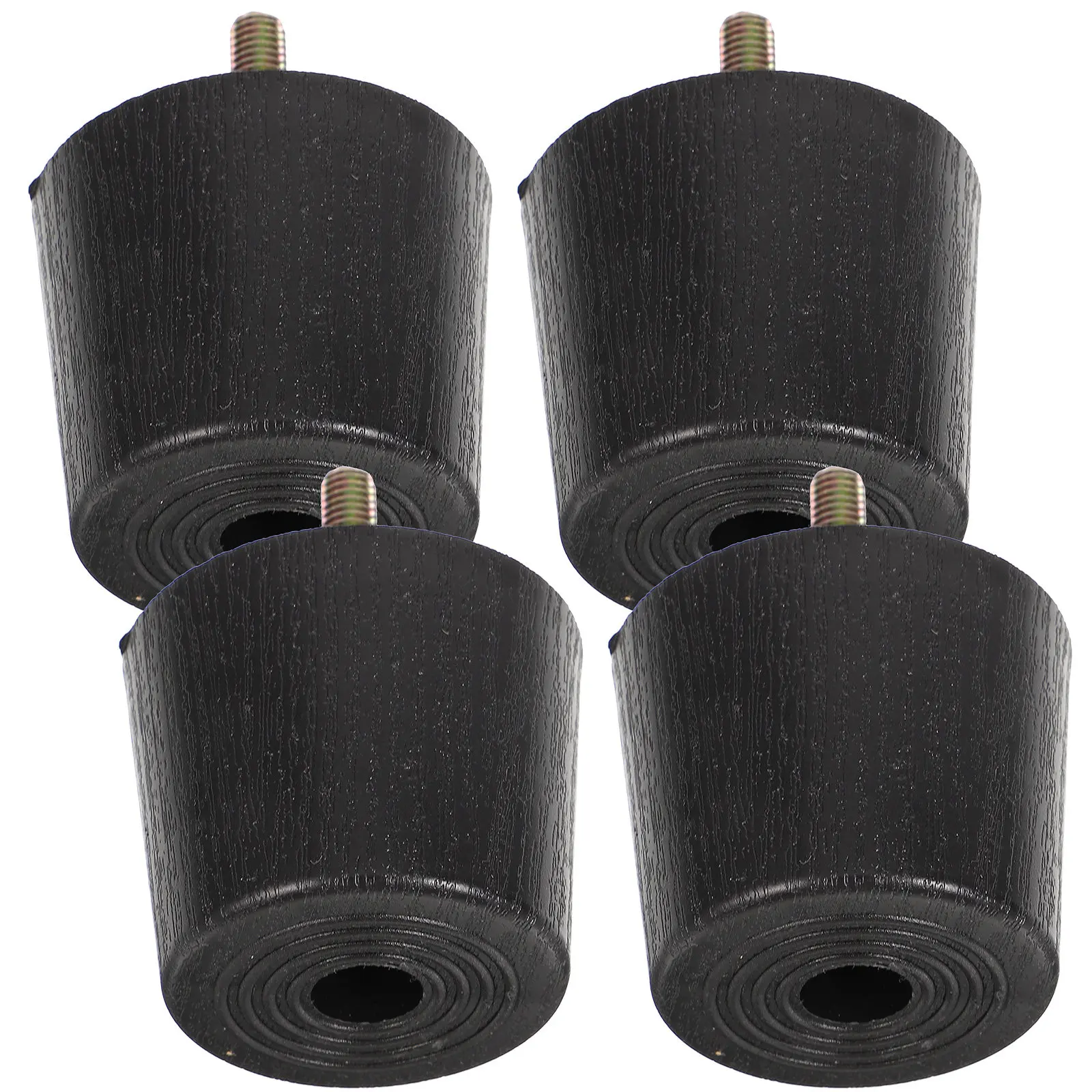 

4 шт. регулируемые опоры для мебели, резьбовые пластиковые железные ножки, стабильные выравниватели для столов, диванов, шкафов, стульев, прокладки для столов