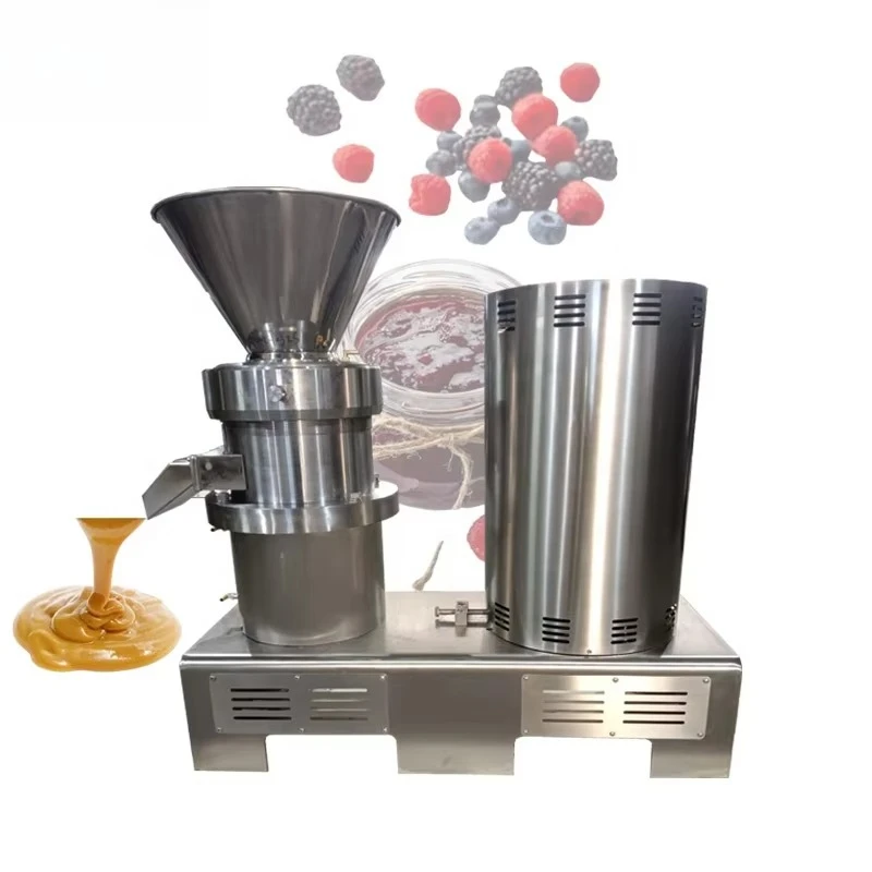

Almond Nut Hummus Butter Grinder Colloidal Mill Machine Chilli Black Sesame Bean Paste Peanut Butter Tahini Making Machine