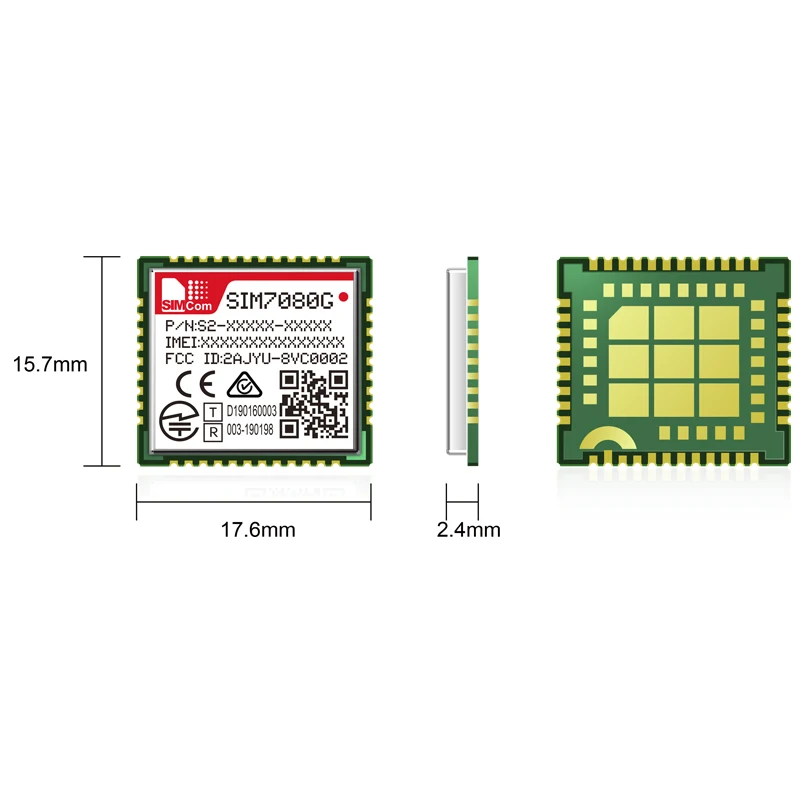 SIM7080G Development Board Multi-Band LPWA Module NBIOT CATM IoT Communication Core Board breakout kit With FPC antenna and GPS - Image 2