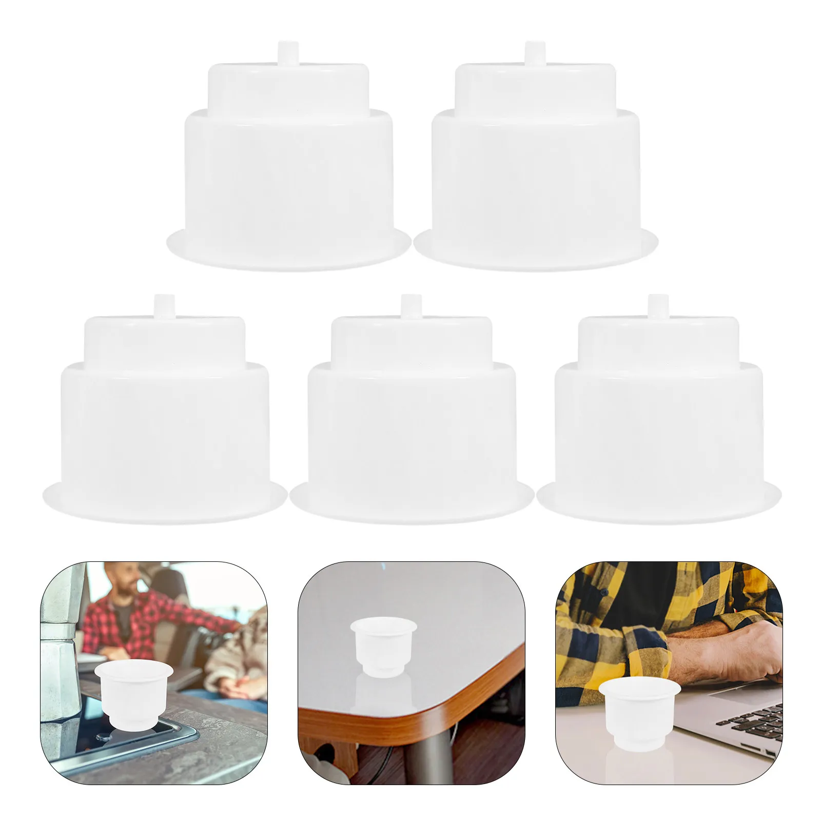 

Набор из 8 пластиковых держателей для стаканов для лодок, водонепроницаемые, герметичные, с креплением, для автодомов, каяков, рыбалки, кемпинга, аксессуары для активного отдыха