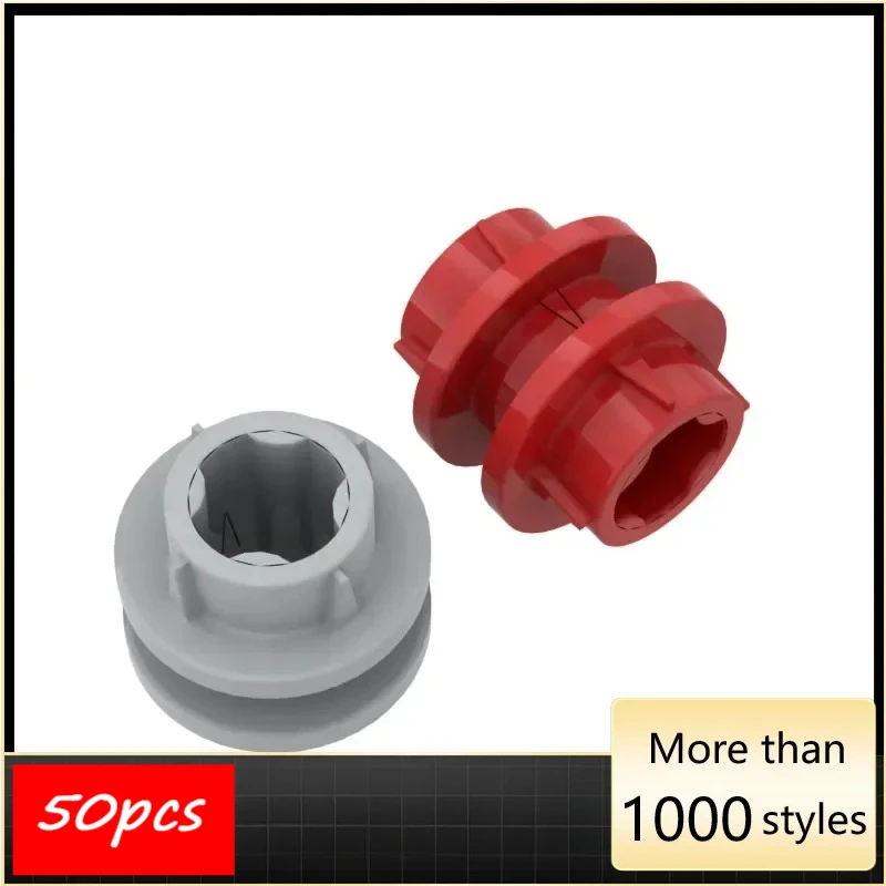 50 Uds. Partículas de ensamblaje de alta tecnología 6539 anillo de transmisión de accionamiento de potencia bloque de construcción de ladrillo pieza reemplazable juguete para niños