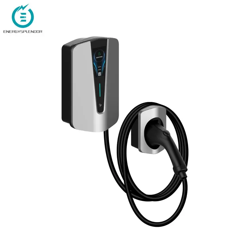 EVSE Manufacturers Gbt Home Ac Electric Car Solar Smart Wallbox 11kw 22kw Level 2 Type 2 32a Dc Fast 7kw Ev Charger