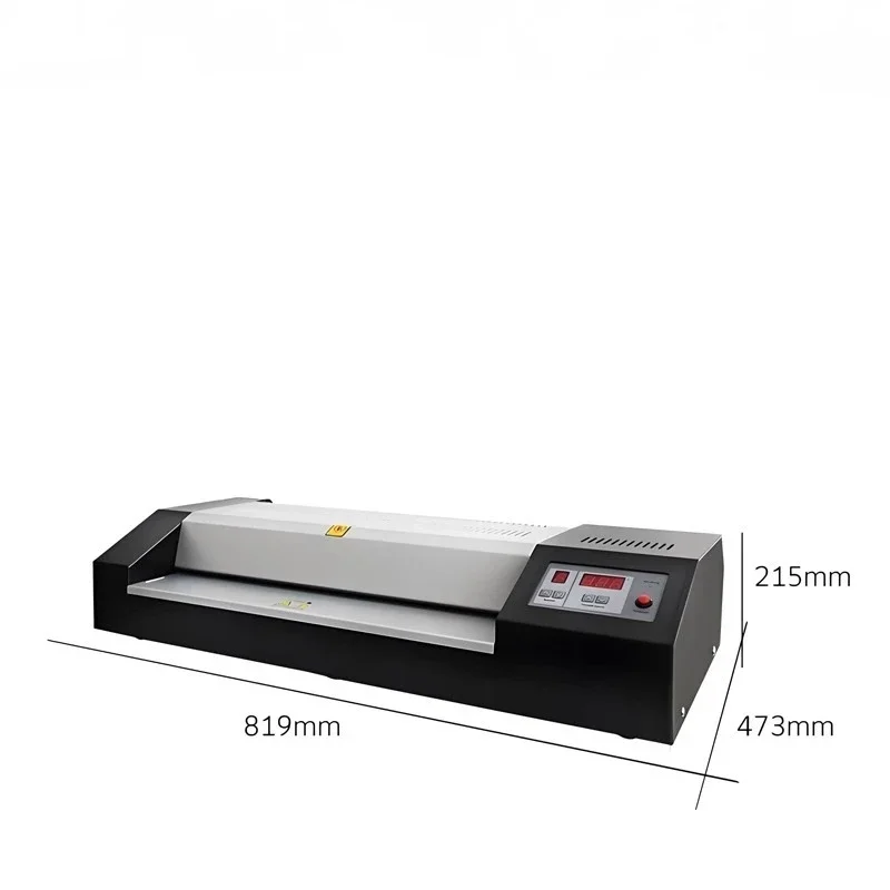 เครื่องเคลือบบัตรอัตโนมัติ U-450U สำหรับสำนักงานและเชิงพาณิชย์ ขนาด 450 มม. สำหรับเอกสาร A3/A4