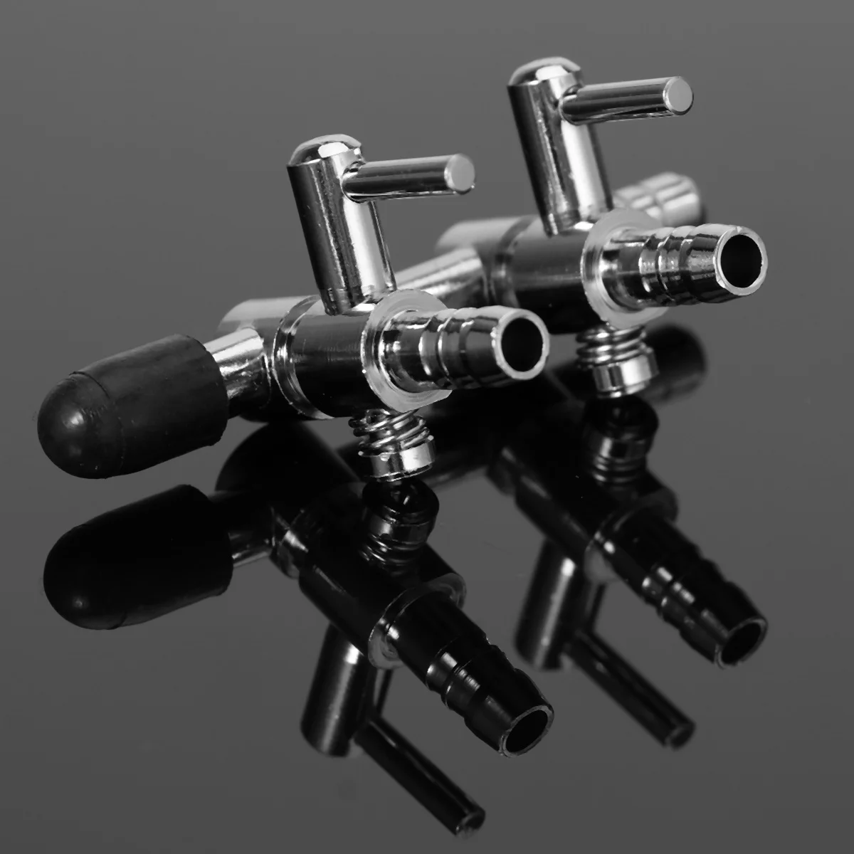 

Stainless Steel Aquarium Inline Air Pump Flow Lever Splitter Control Valve Oxygen Tube Distributor Air Pump Flow Lever
