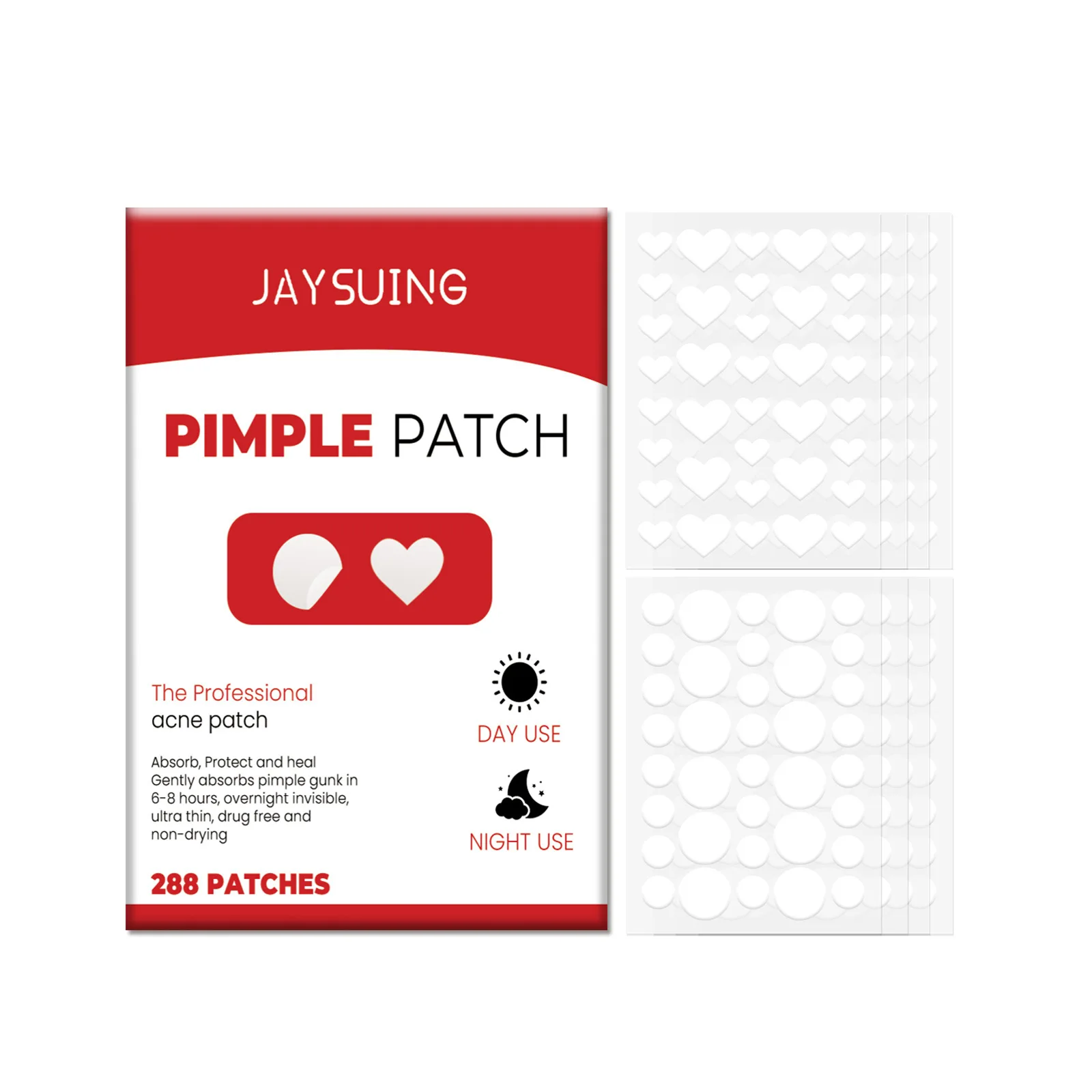 Invisible Acne Patch Removal Pimple Cover Blemish Concealer Face Soothing Healing Pimple Repair Facial Spot Acne Treatment Patch