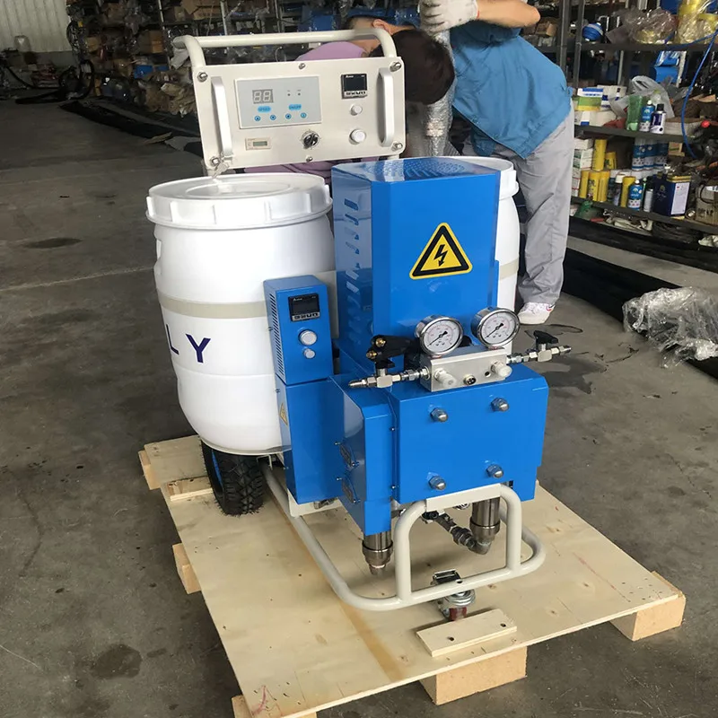 Portable Small High Pressure PU Polyurethane Insulation Foam Mixing Spray Making Machine For Sale Price