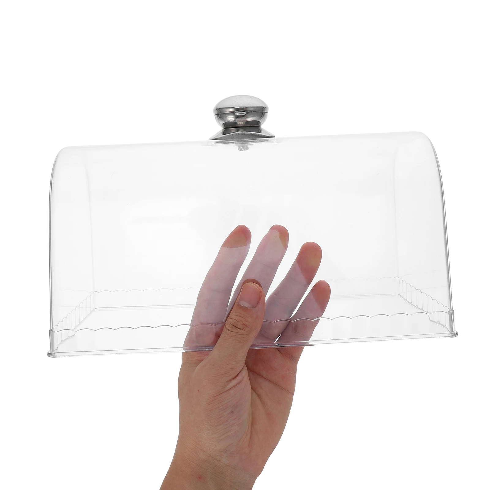 

Clear Cake Dome Cover Plastic Food Lid for Cakes Pastry Snacks Plate Cover Home Bakery Outdoor Picnic Use