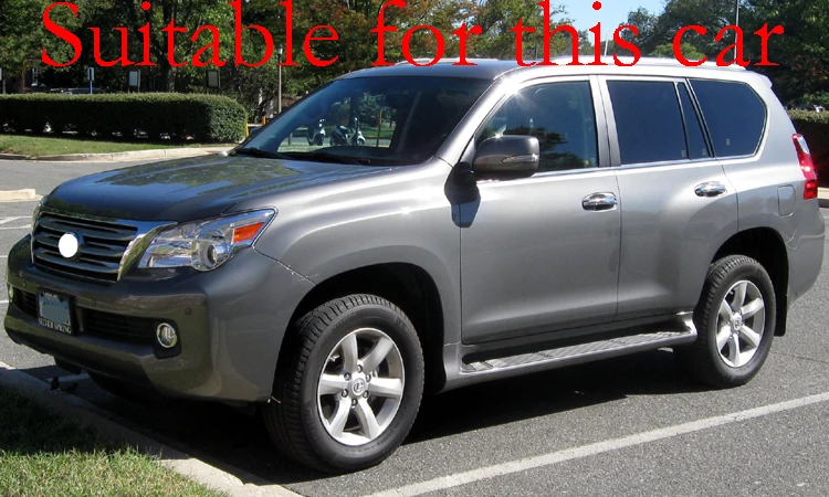 Car Side Windows Wind Deflectors Windshield Tinted Sun Visors Accessories 4PCS For Lexus GX (J150) GX400 GX460 GX470 2010-2016