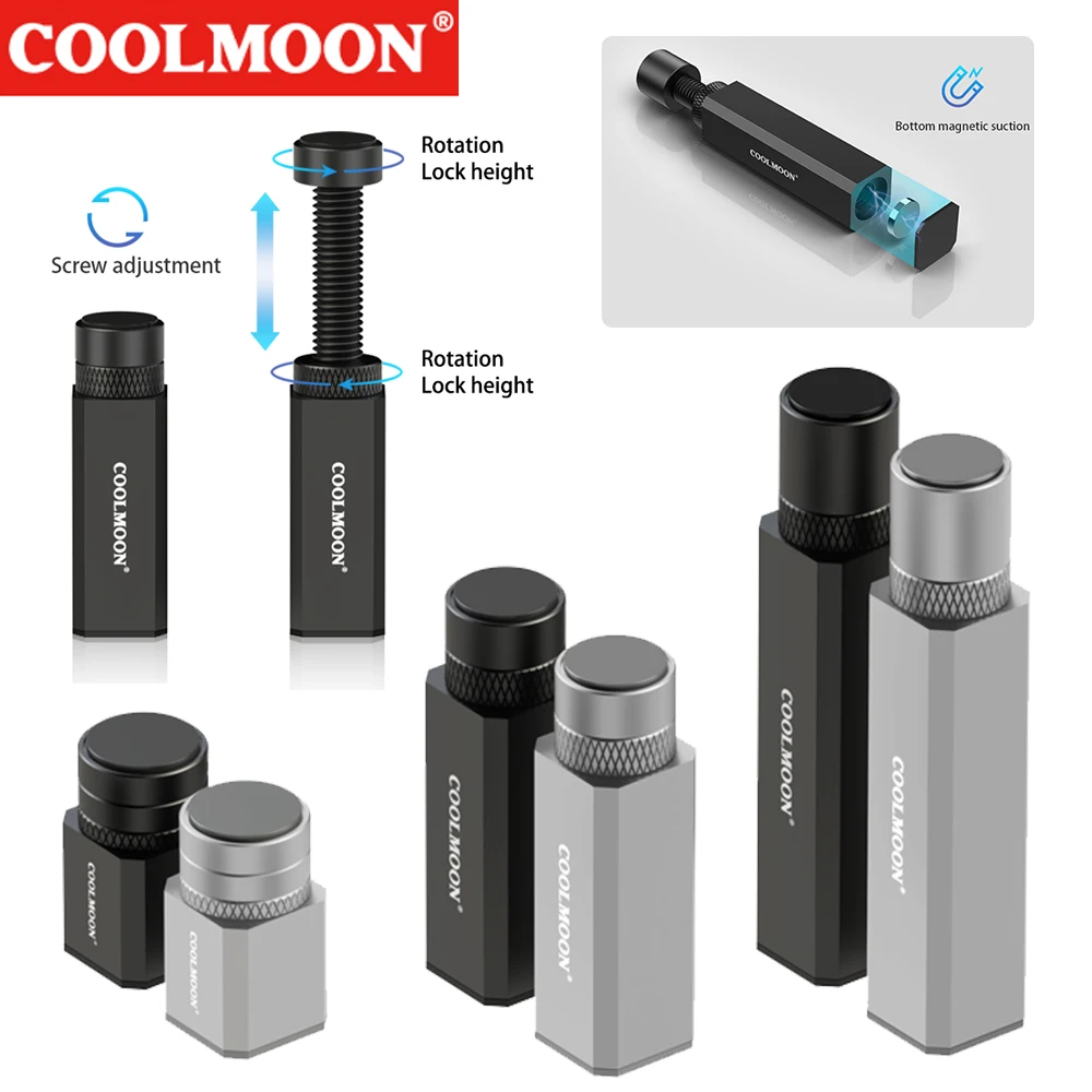 COOLMOON-حامل بطاقة الرسومات ، قوس دعم وحدة معالجة الرسوميات ، قوس VGA ، بطاقة الفيديو ، دعم ATX ، ATX ، ITX ، حافظة الكمبيوتر ، عالمية