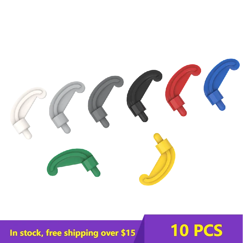 10 PCS Bricks Building Blocks Parts 87693  DIY Small Feather Educational Construction Parts Toys For Child Compatible With 87693