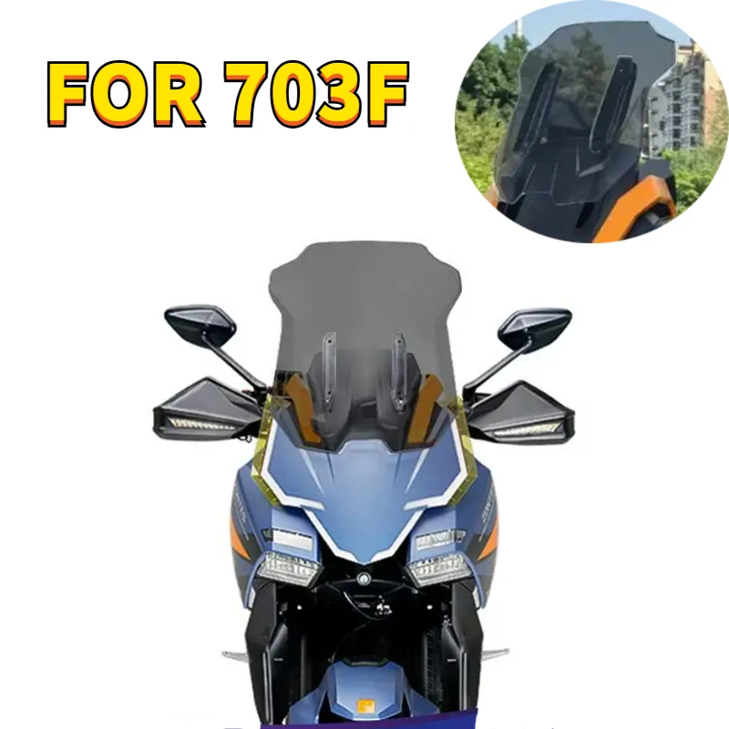 

For ZONTES 703F 703 F 703-F Motorcycle modified windshield front windscreen chest protector windproof rainproof board deflector