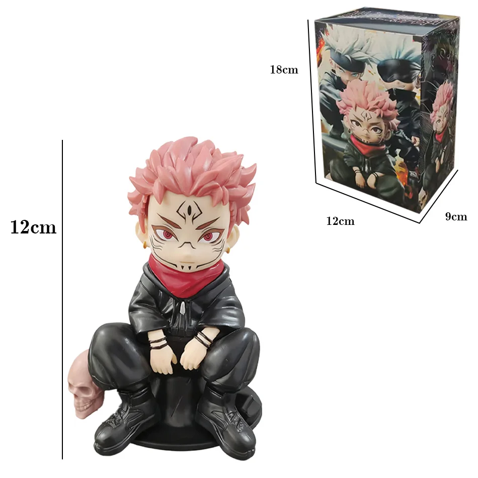 Jujutsu Kaisen Anime Figur 3er Stil Satoru Gojo Actionfigur Herr des Fluches Sukuna Figur Sammlung Modell Puppe Spielzeug Geschenk