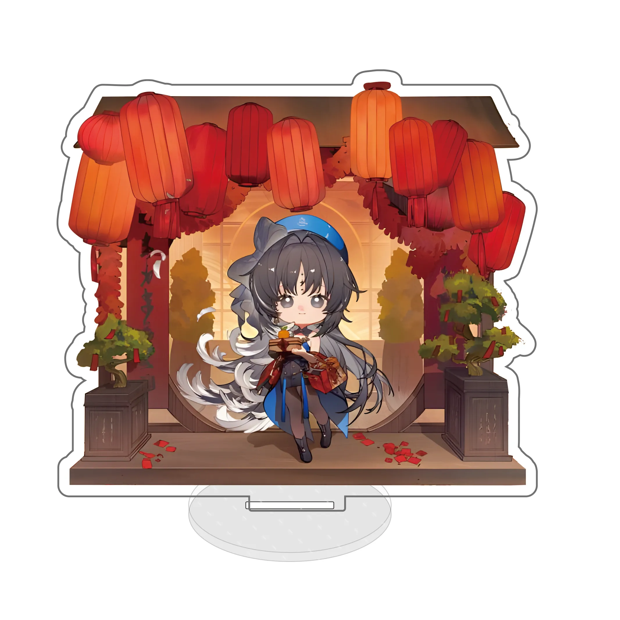 Spel Wuthering Golven Acryl Stand Model Taoqi Encore Jianxin Figuur Cosplay Model Schattig Bureau Display Ornament Rekwisieten Fans Geschenken