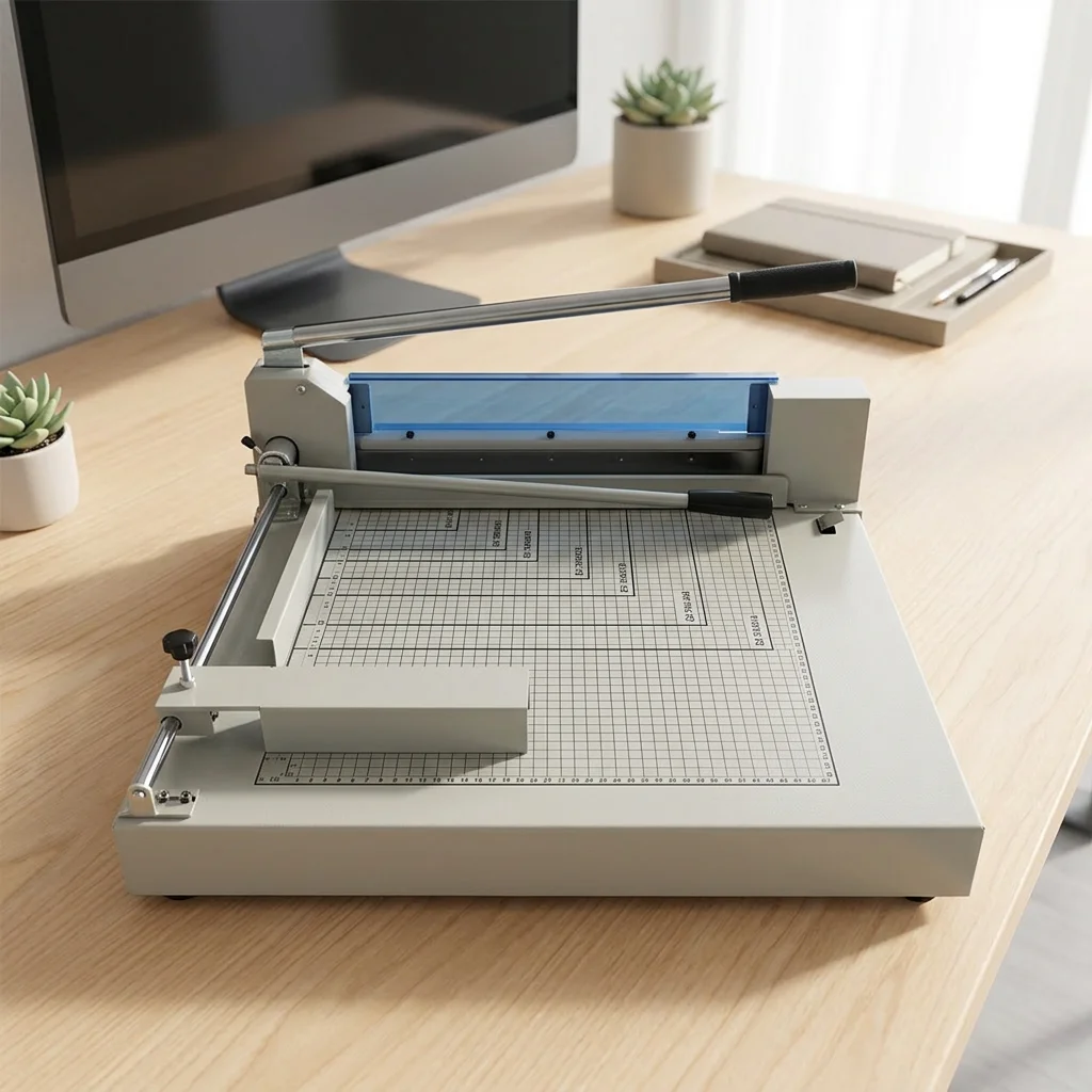 440mm A3 Desktop Manual Guillotine Paper Cutter Premium Sharp Blade Stable Anti Slip Base