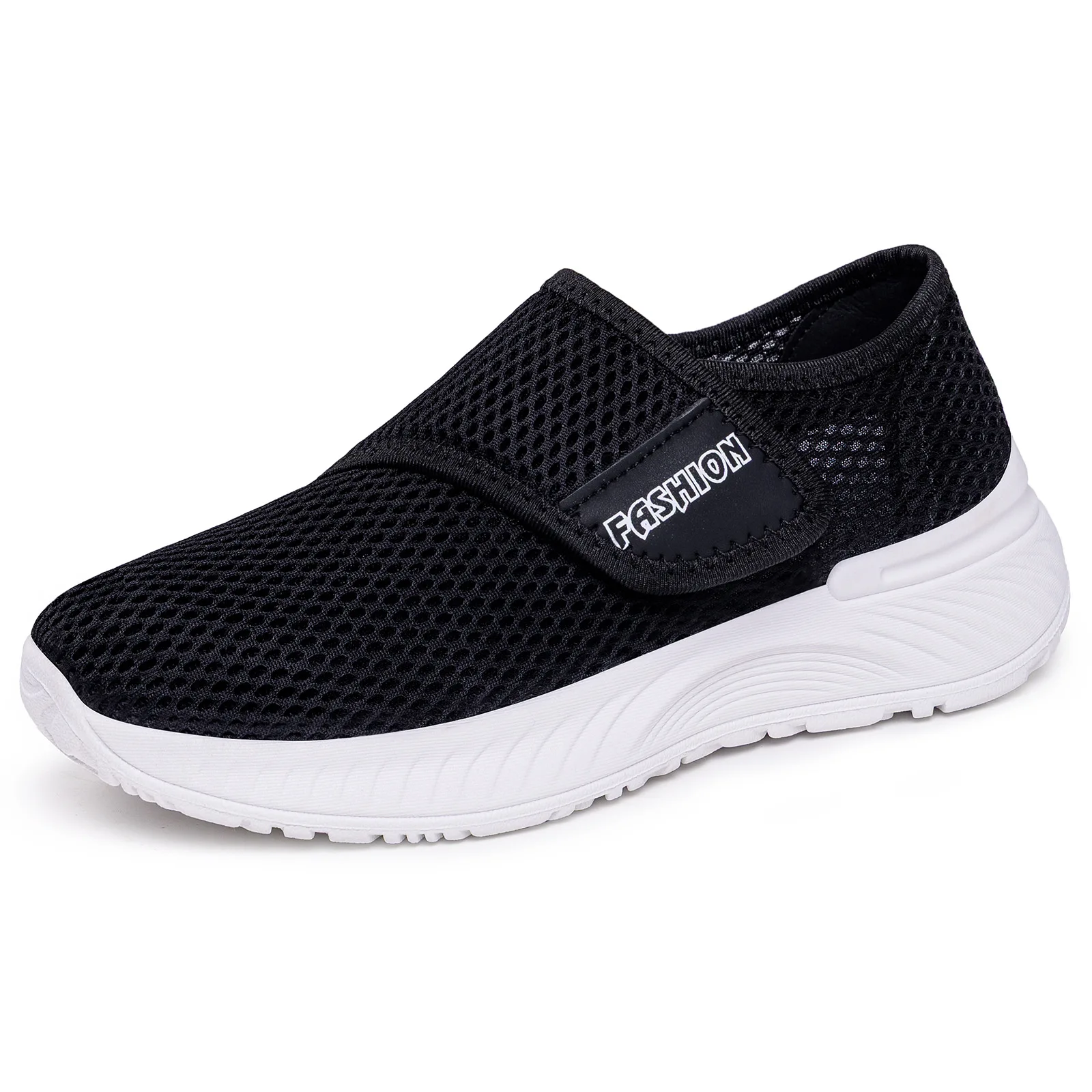 Damen Frühling Neue Vielseitige Atmungsaktive Klettverschluss-Wanderschuhe mit Weicher Sohle, Ermüdungsfrei, Größen 36-43 – Detail 8
