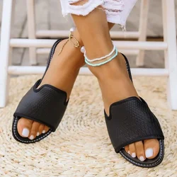 2024 Slippers Women Summer Shoes Women's Flat Sandals Casual Indoor Outdoor Slipper Sandals for Beach Zapatos Mujer