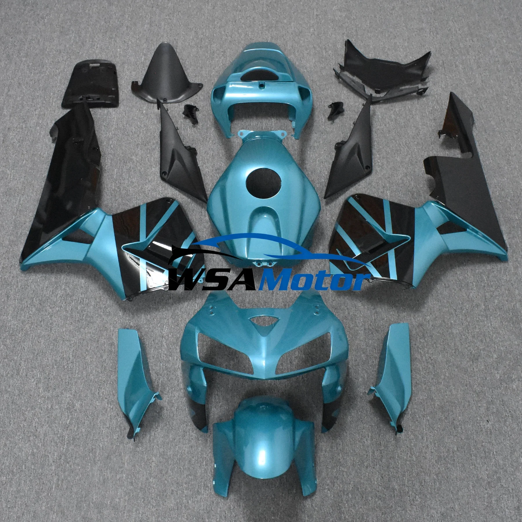 Plastic parts For CBR600RR F5 2005 2006 Motorcycle Unpainted Bodywork Fairing Components ABS Injection