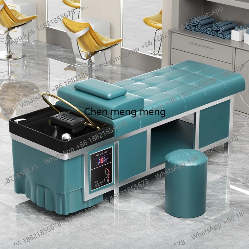 

Эргономичное кресло-мойка из высококачественной нержавеющей стали для парикмахерских и салонов красоты, мебель для салонов