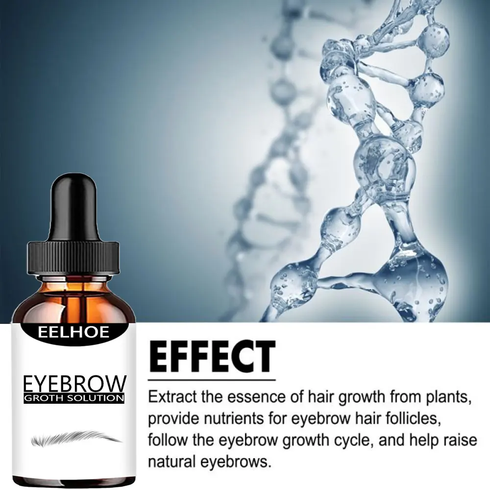 Unitex Eyebrow Fast Hair Growth Serum Anti Preventing Hair Lose Liquid Damaged Hair Repair Treatment Eyelash Eyebrow Grow