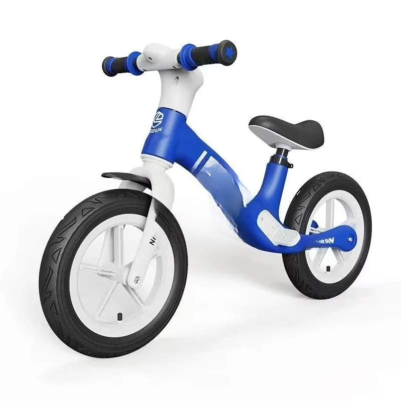 Children's balance bike, suitable for children aged 4-6, nylon frame bicycle for boys and girls