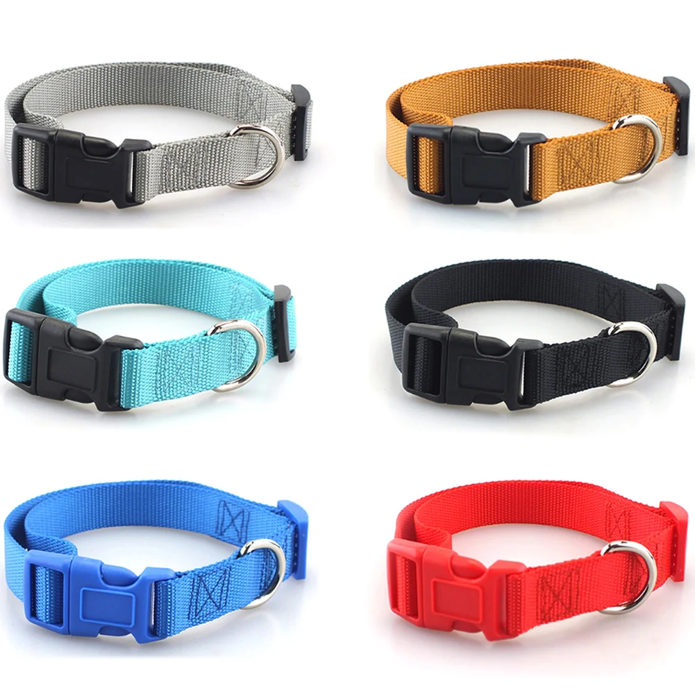 

Heavyduty Nylon Pet Collar for Small Medium Large Dog