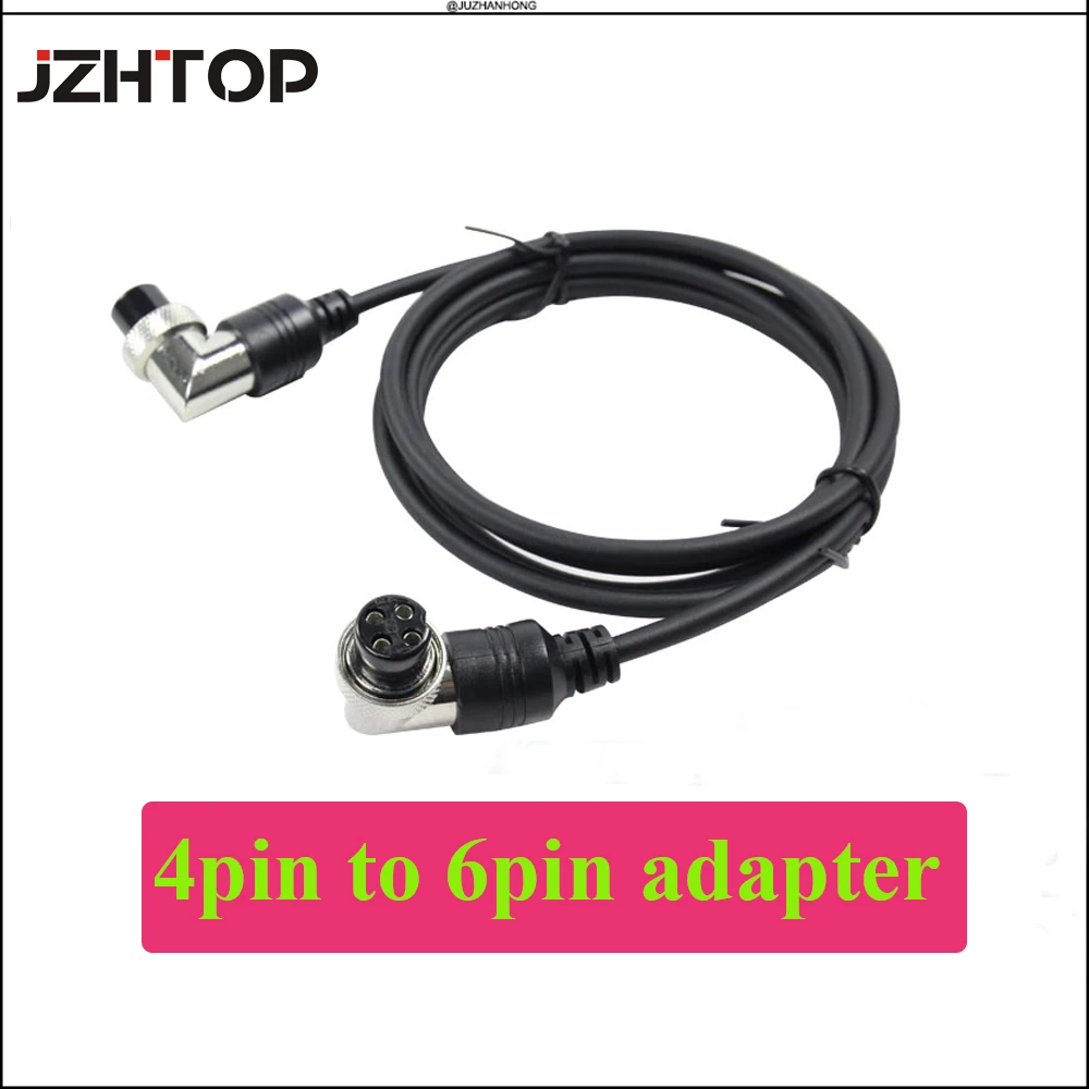 Rohr Kamera Kabel 4 Pin Zu 6 Pin Anschluss Kabel Draht Adapter 4 Core zu 6 Core