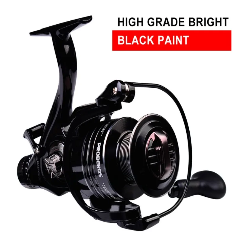 Factory Wholesale Fishing Reels 5.2:1 Gear Ratio Metal Spool Spinning Carp Reel