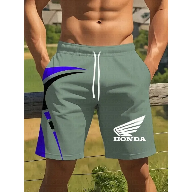 Summer New Men Women Fashionable Casual Sports Shorts Y2K Oversized Breathable Quick Drying Racing Shorts Motocross Shorts
