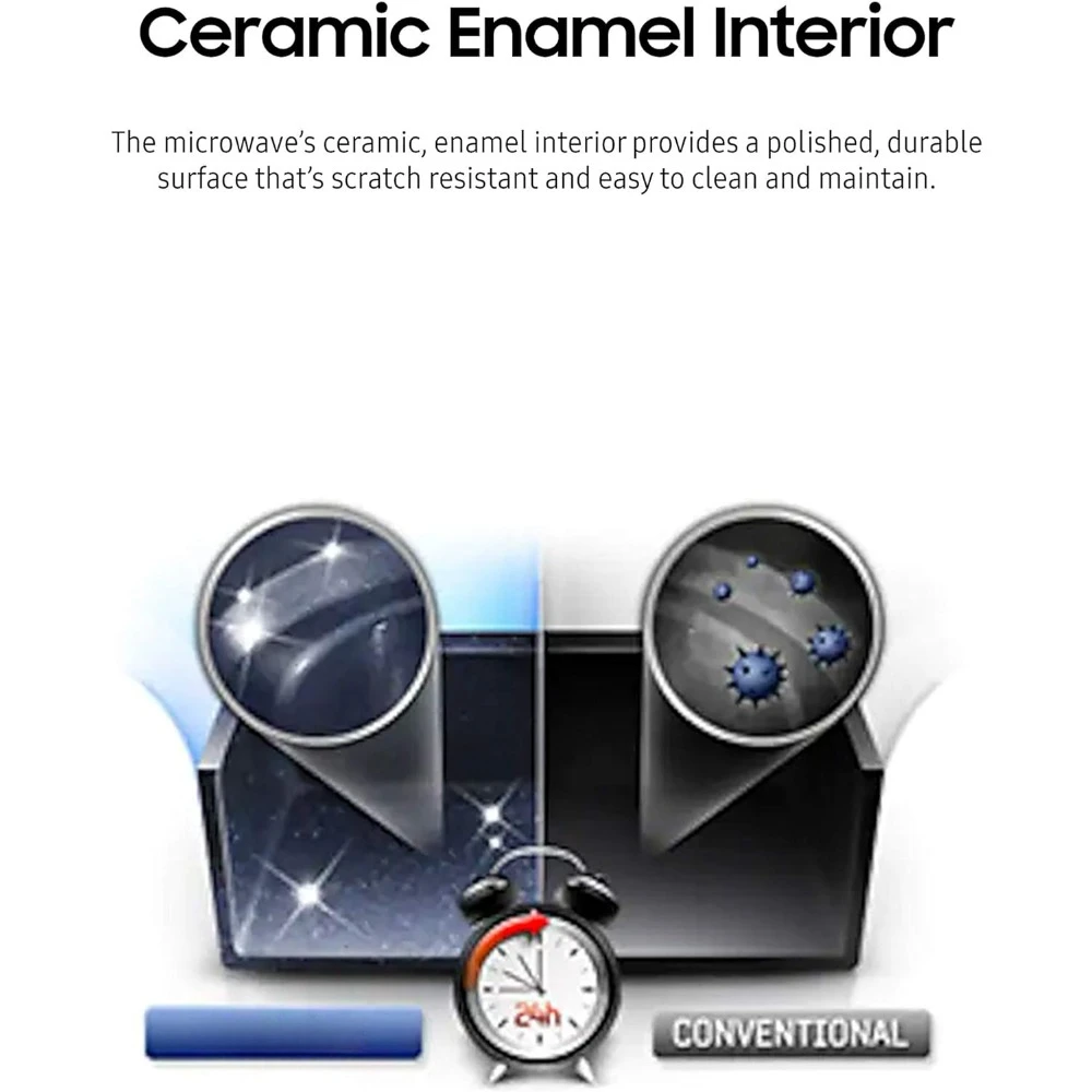 Микроволновая печь, столешница с грильным элементом, керамическая эмалированная внутренняя отделка, автоматические варианты приготовления, нержавеющая сталь, микроволновая печь
