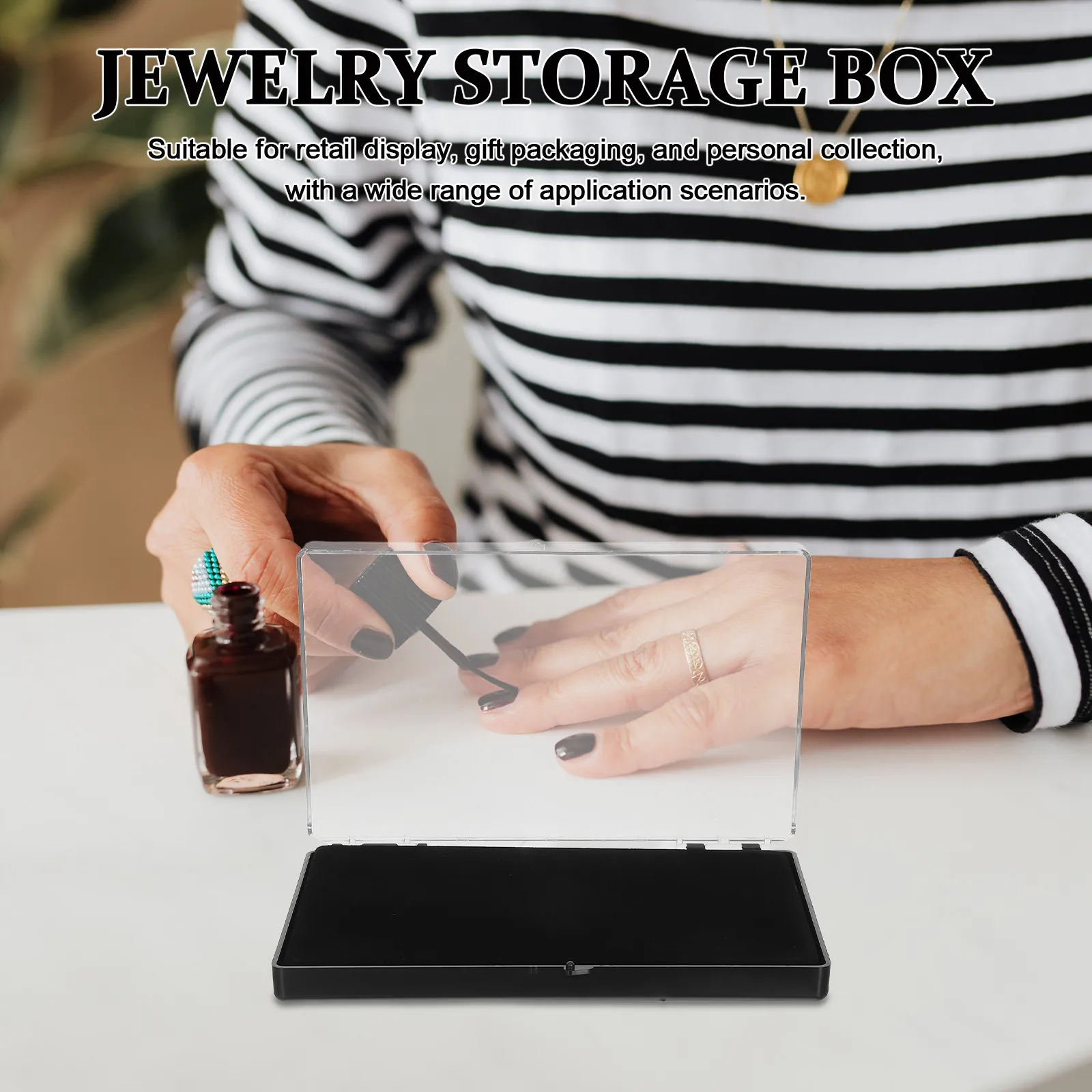 

Премиум-бокс для хранения и демонстрации эмалевых значков, медалей, колец, ювелирных изделий и коллекционных предметов