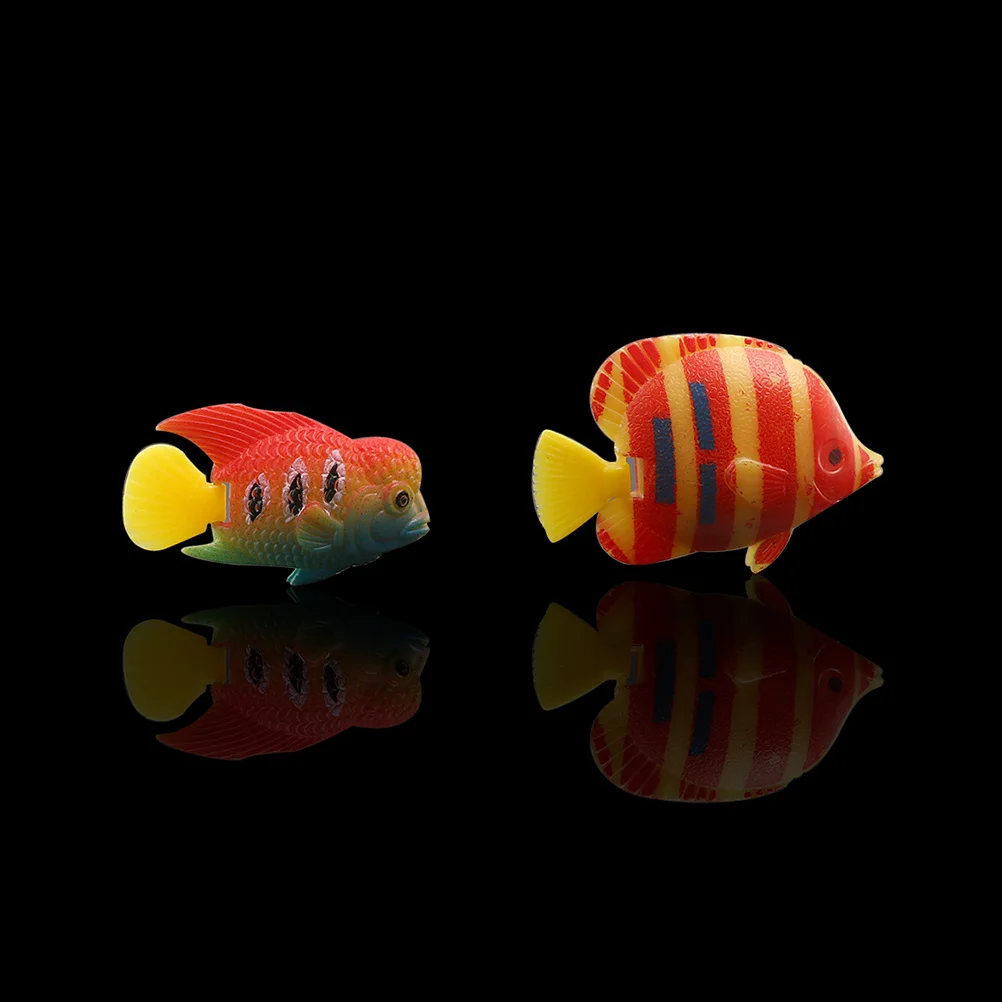 

30pcs Simulation Plastic Vivid Realistic Aquarium Decoration Floating Artificial Fish For Fish Tank Kids Decor