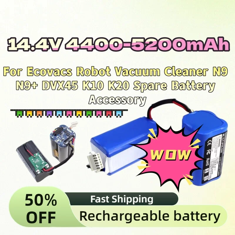 For Ecovacs Robot V…