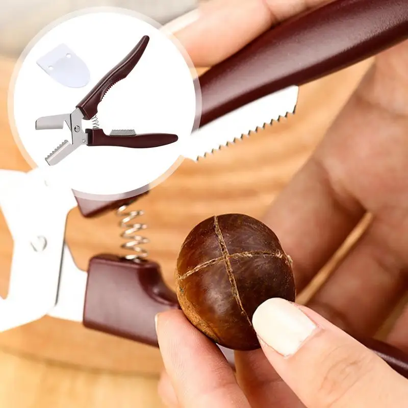 Chestnut Peeling Shears Chestnut Cracker Scissors Shears Kitchen Chestnut Opener Versatile Tool For Friends Family The Elder