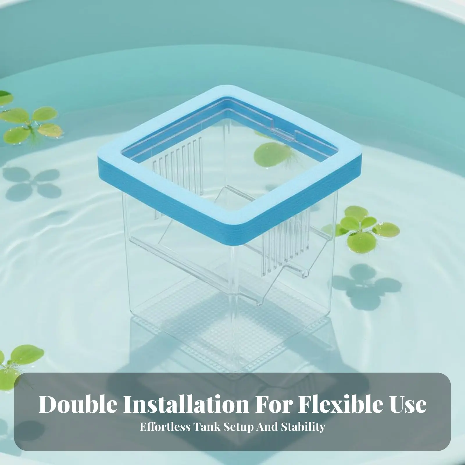 

Buoyant Aquatic Creature Breeding Box High Clarity Aquatic Creature Breeding Box Aquatic Habitat Hatchery Hatchery Vented