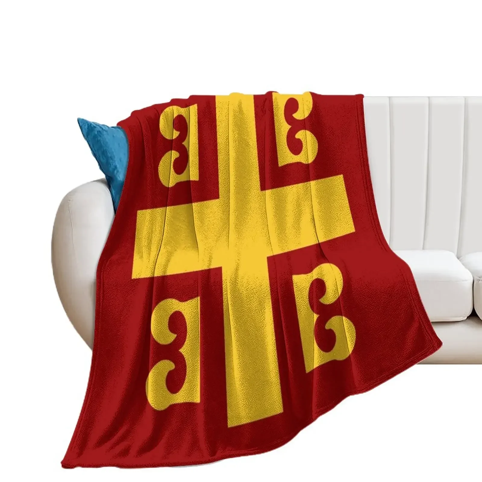 

Byzantine Flag Throw Blanket Thins Winter beds Decorative Sofas Blankets