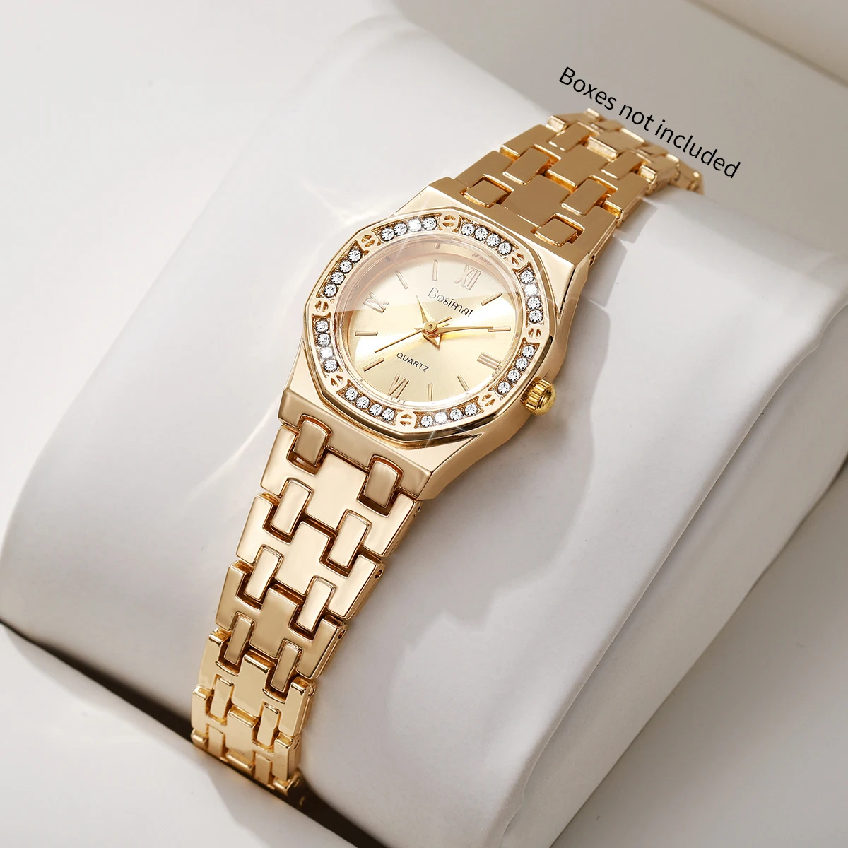 Lüks Altın Bilezik Kayışlı Kad - Luxury Watch Gift Box incelemesi ve fiyatı
