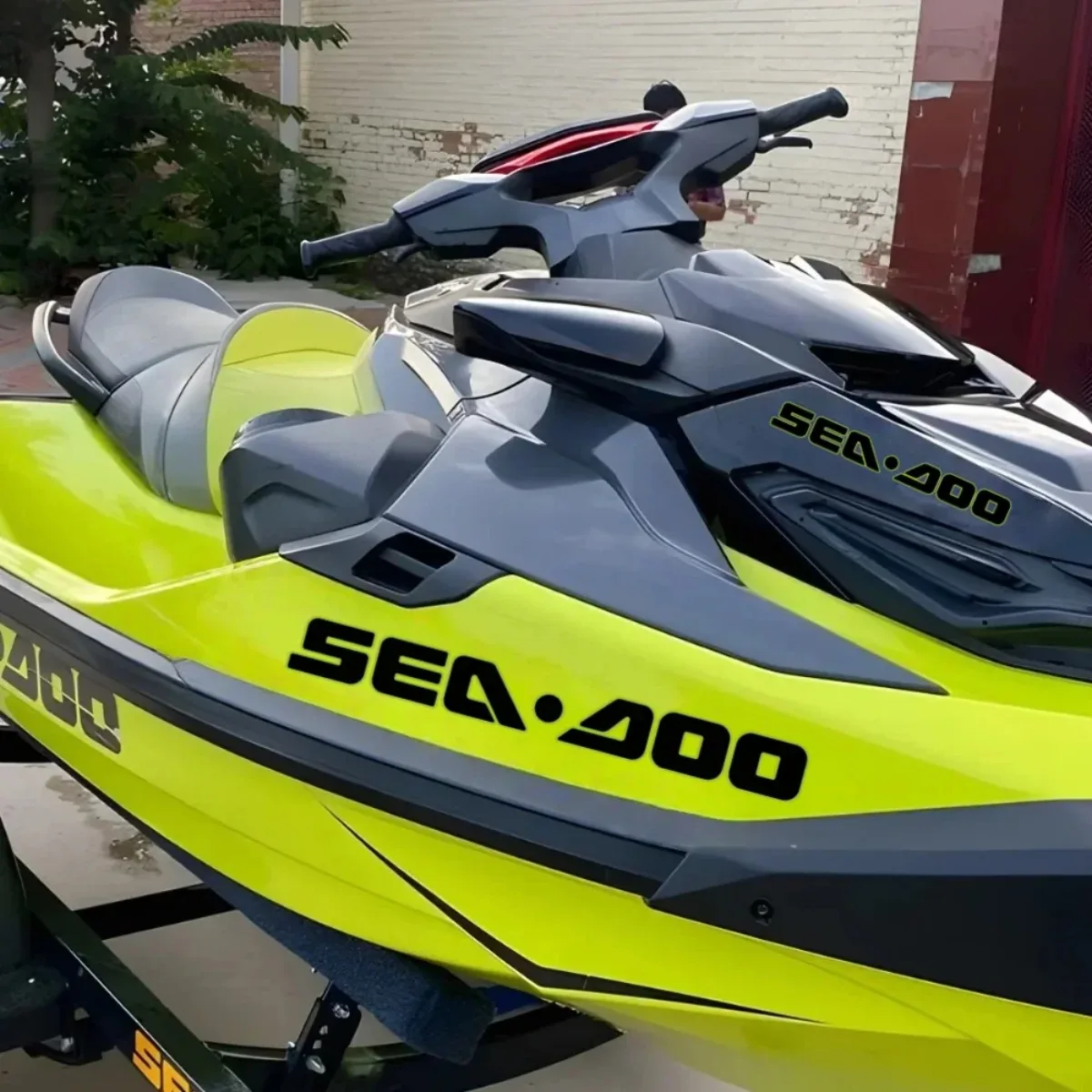 Jet Ski Stickers Water Scooter Vinyl Green Sticker Boat Decal Spark 300 GTS GTX GTI GTR WAKE RXP Parts for BRP SEADOO Sea-doo - view 4