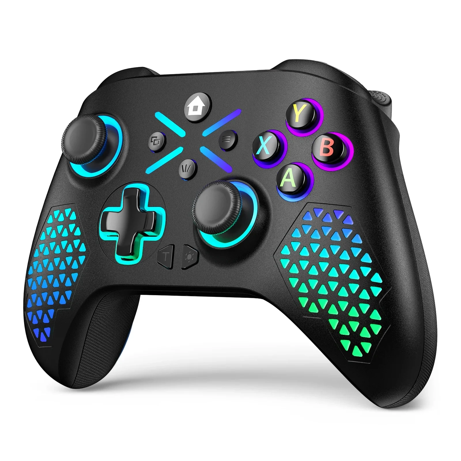 Xbox용 무선 Xbox One 컨트롤러, RGB LED 백라이트, Xbox One X/S, Xbox 시리즈 X/S ,Windows PC와 호환 가능