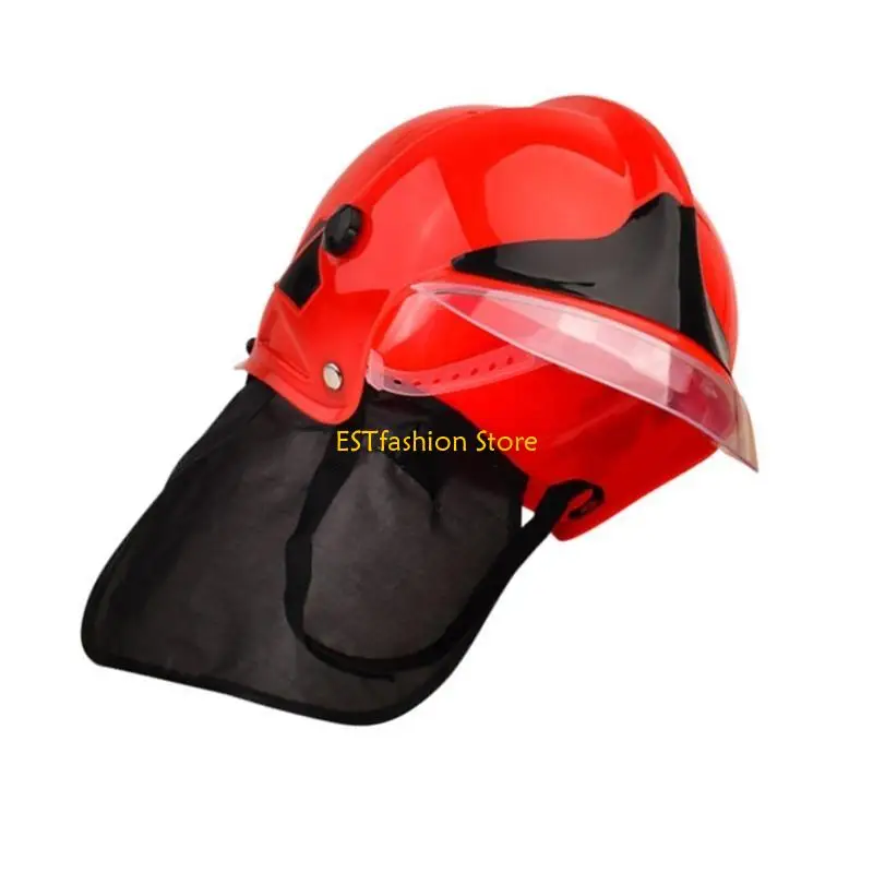 

Y5GC Firefighter Hats Fireman Helmets Halloween Firefighter Cosplay Costume for Kids