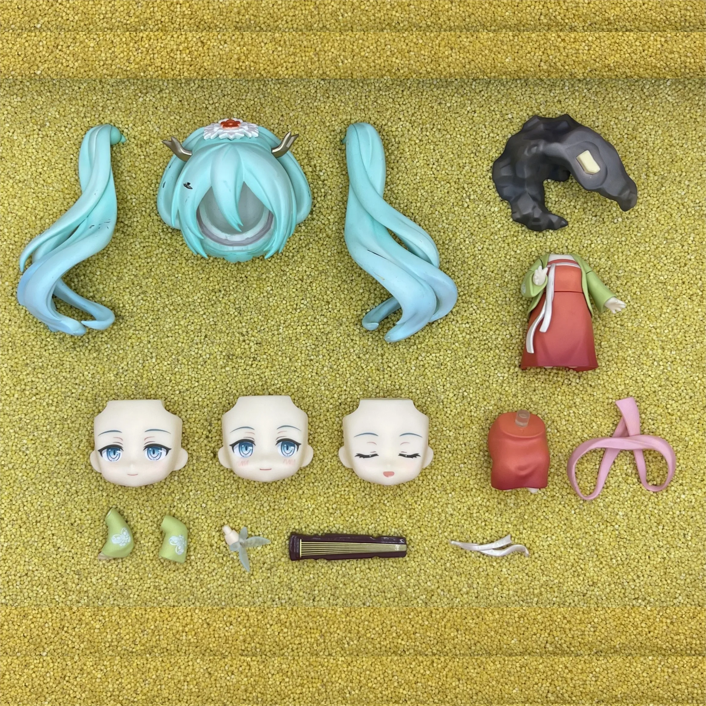 

gaoshanliushui GSC Clay Man Face doll face hair doll accessories