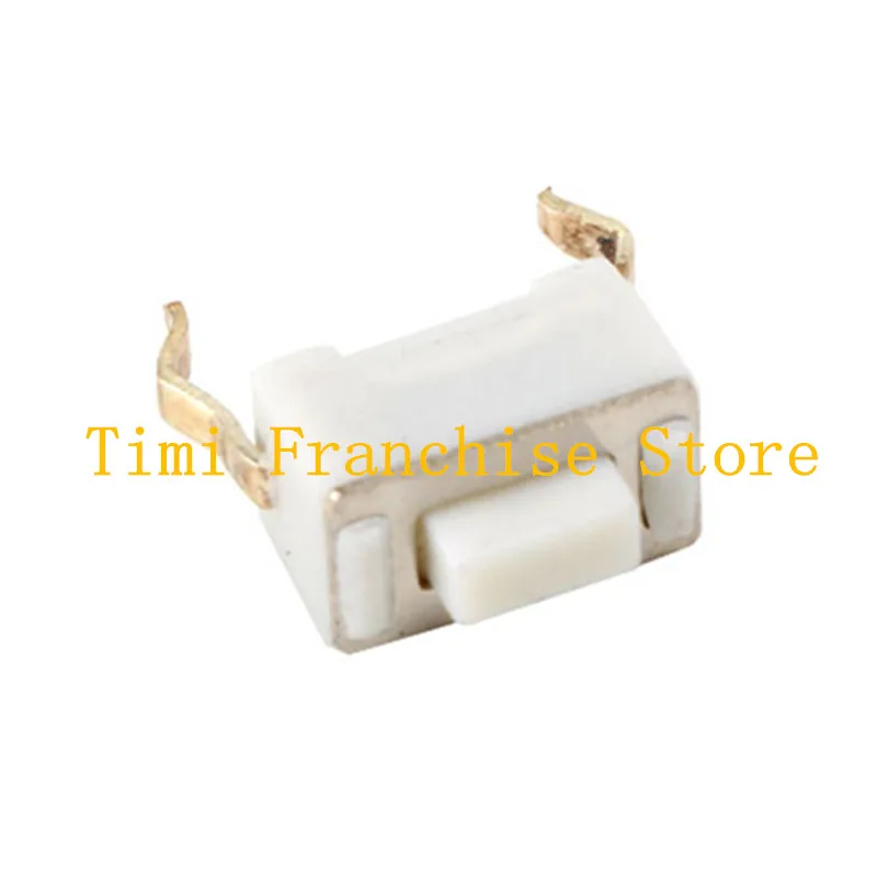 1000PCS 100% NEW Mini Micro Momentary Tactile Push Button Switch 3*6*5mm 2 Pin ON/OFF Keys Button DIP 3X6X5H white