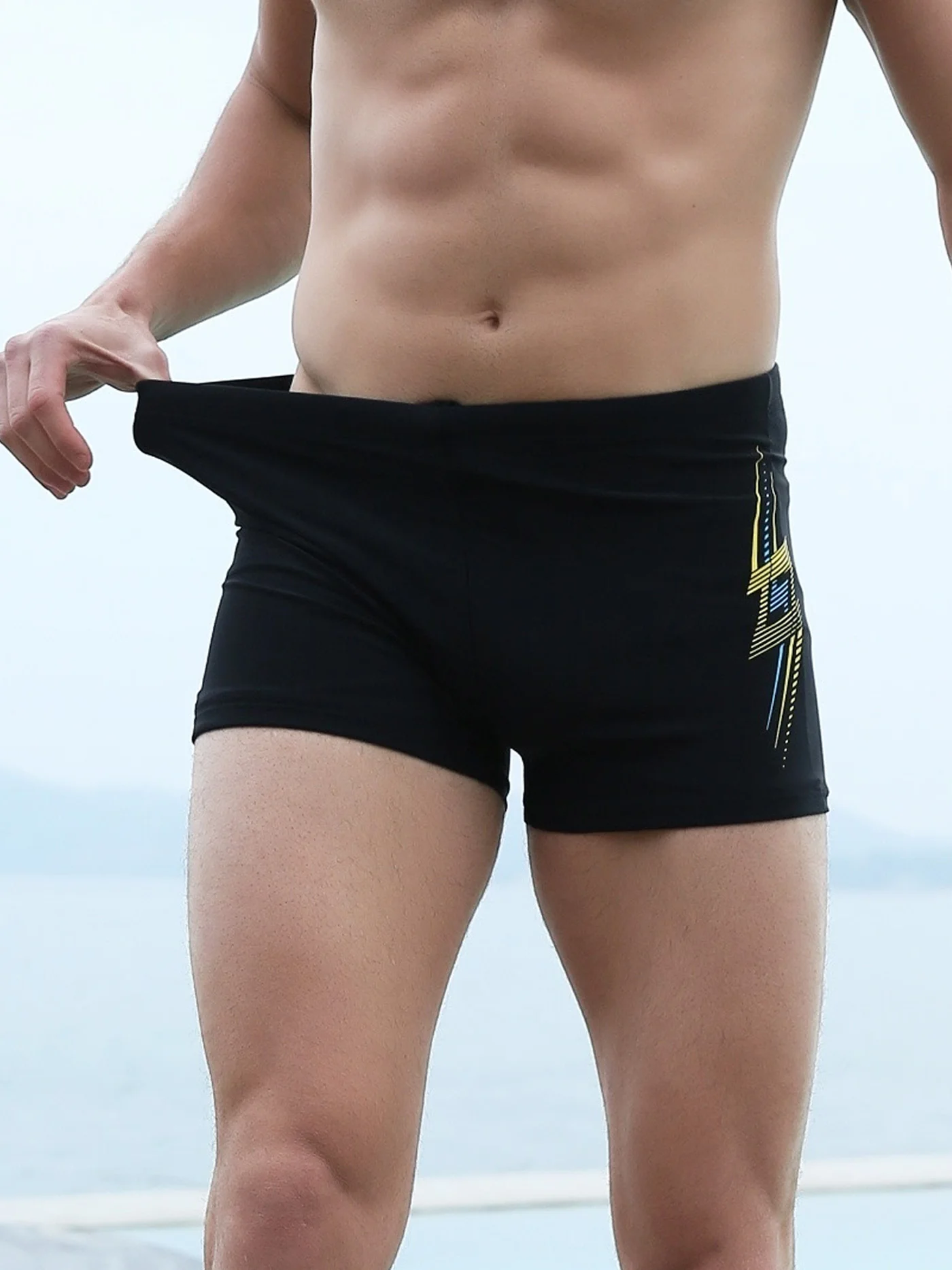 Men's summer beach swimming pool swimming shorts