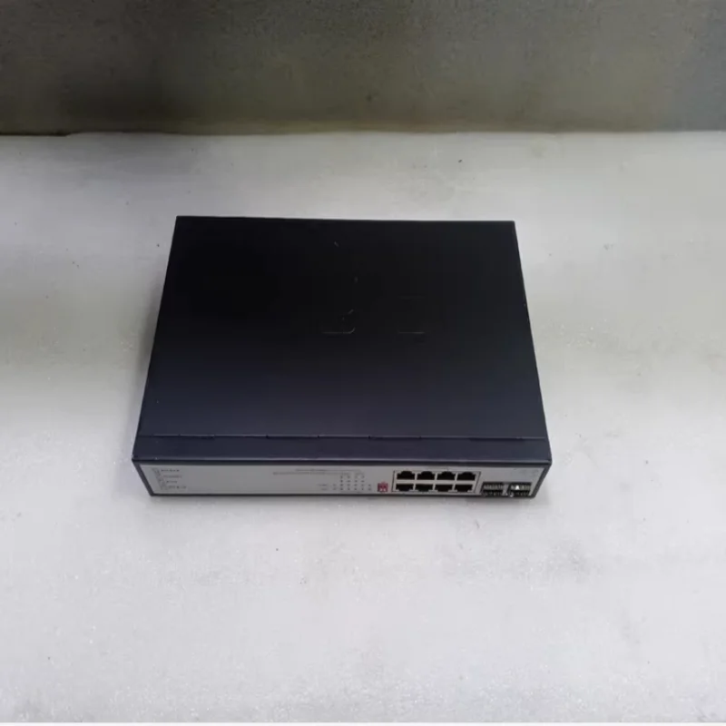 

Новый оригинальный коммутатор 【Гигабитный 8-портовый POE высокой мощности + 2 гигабитных оптических портов】S1210F-HPWR