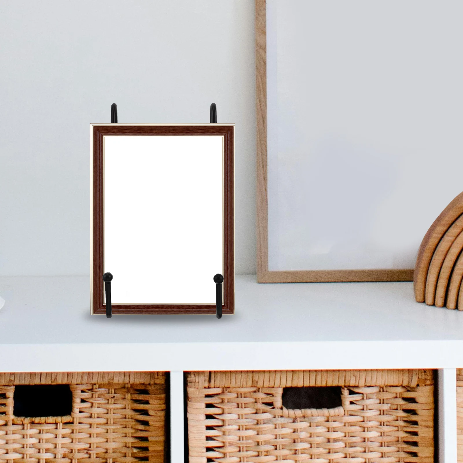 

2pcs Metal Photo Frame Stand Heavy Duty Easel Display Book Stands for Photos Decorative Plates Picture Holder Storage