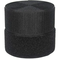 1M/Pair Sew on Hook and Loop Strips Non-Adhesive Fastening Nylon Tape Fabric Fastener Interlocking Tape 16/20/30/50/100/150mm