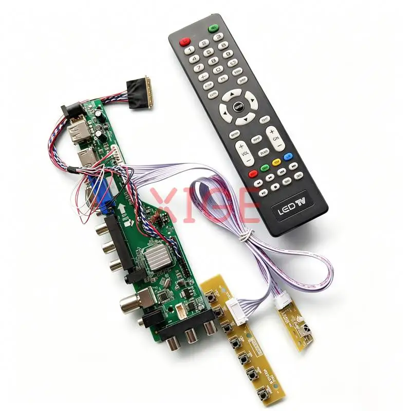 

Controller Board Fit N184H6 N164HGE N184HGE LTN184HT05 DVB/USB/AV/VGA/HDMI Laptop Panel LVDS-40 Pin 1920*1080 1920x1080 DIY Kit