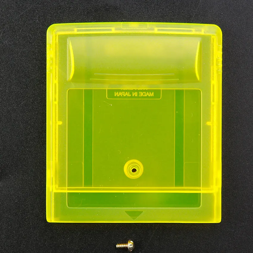 Cltgxdd 1 piece FOR GB GBC 19 color high-quality game card holder game card holder with 1 screw replacement